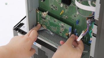 CS943/CX942/CX943/CX944/XC9445/XC9455/XC9465—Installing the internal solutions port