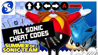 All of Sonic's Cheat Codes | SUMMER OF SONIC TEAM