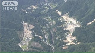 4年停止の八ッ場ダム工事再開へ　国交省が入札公告(13/05/17)