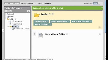 BbLearn - Add Content to a Learning Module