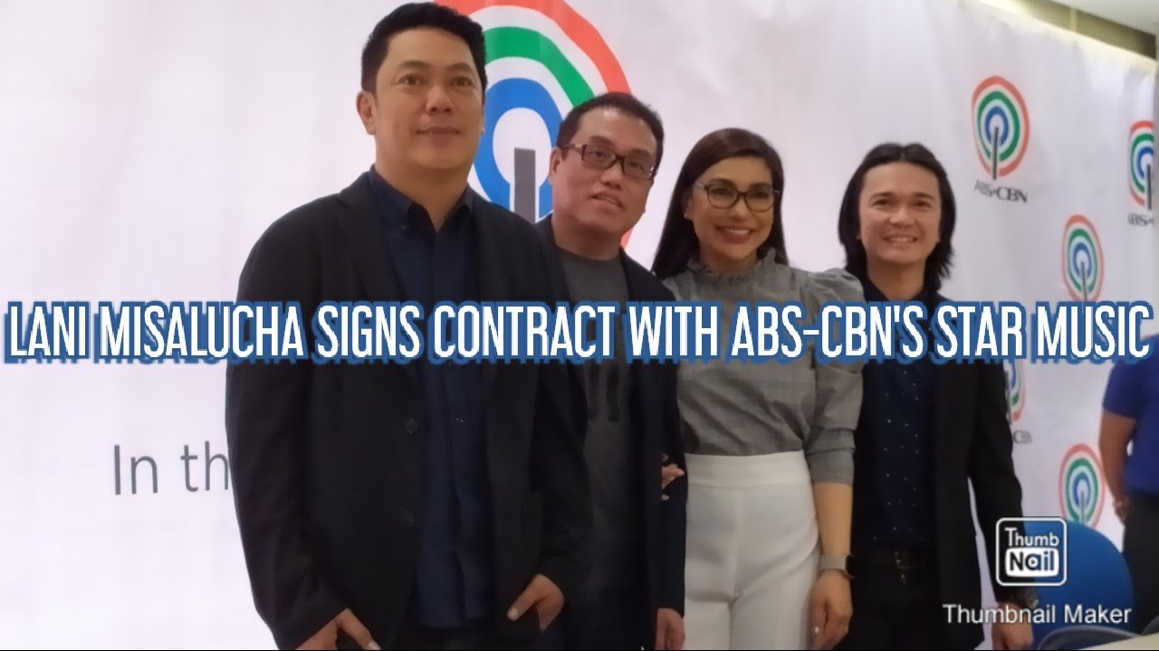 Lani Misalucha signs contract with ABS-CBN's music label