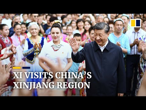 China’s President Xi visits far western Xinjiang region for first time in 8 years