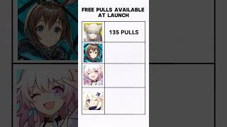 Free pulls available at launch. #arknightsendfield #arknights #hsr #genshin #mobilegame