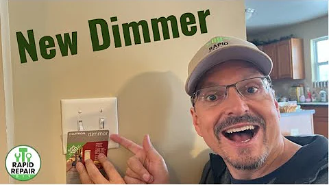 INSTALL A DIMMER SWITCH  - Quick And Easy