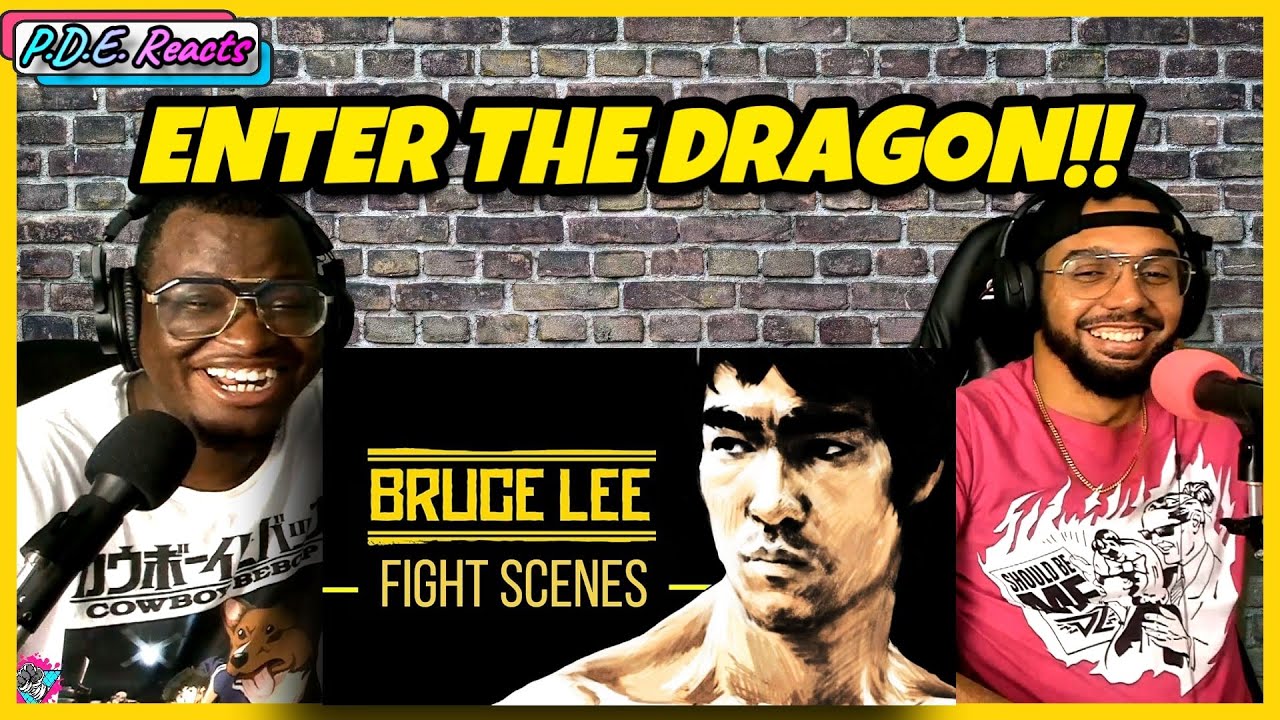 PDE Reacts | Bruce Lee Fight Compilation (REACTION)