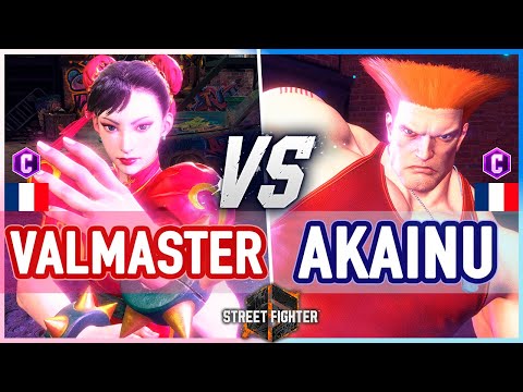 SF6 🔥 Valmaster (Chun-Li) vs Akainu (Guile) 🔥 Street Fighter 6