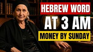 The Hebrew Word Jewish Grandmothers Whisper at 3AM — Money Arrives Before Sunday