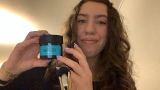 ASMR - My skin care products (a lot of TAPPING sounds)