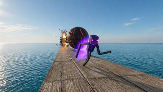 Creppy Monsters Escapes Fireball - Animal Revolt Battle Simulator