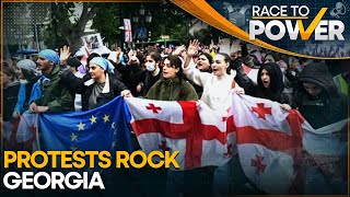 Georgia passes Foreign Agents Legislation | EU leaders, US condemn 'pro-Russia' bill | Race To Power