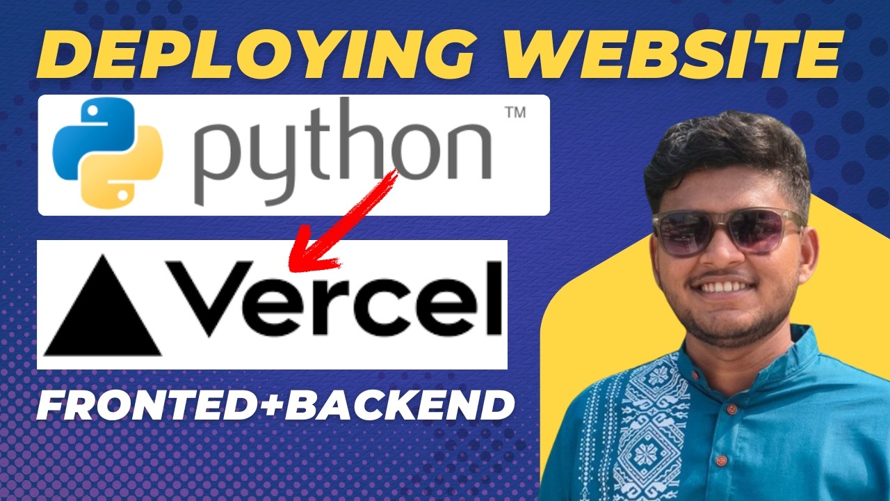 How to Deploy Python Website on Vercel - YouTube