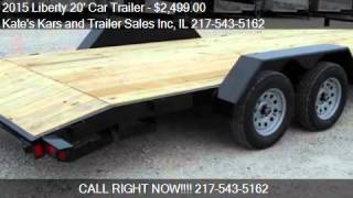 2015 Liberty 20' Car Trailer for sale in Arthur, IL 61911 at