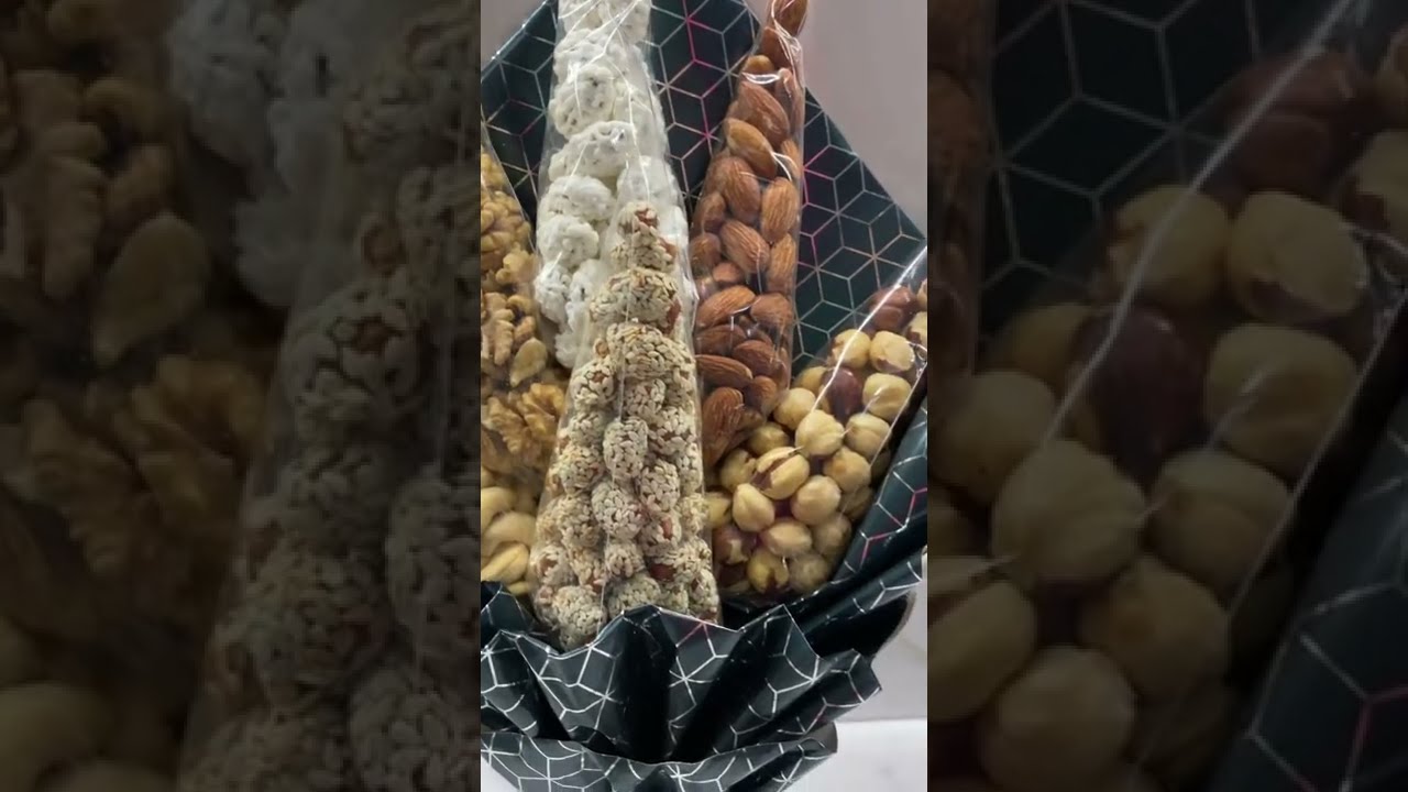 букеты из орехов на 23 февраля