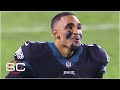 Reaction to Jalen Hurts leading the Eagles to a win vs. the Saints | SportsCenter