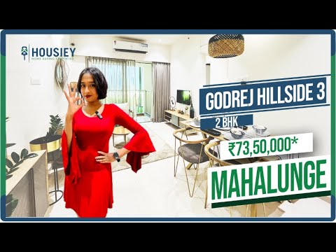 Godrej Hillside Sample Flat | 2 BHK Actual Flat Tour | Godrej Mahalunge Pune
