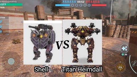 Dread Shell VS Titan Heimdall Who