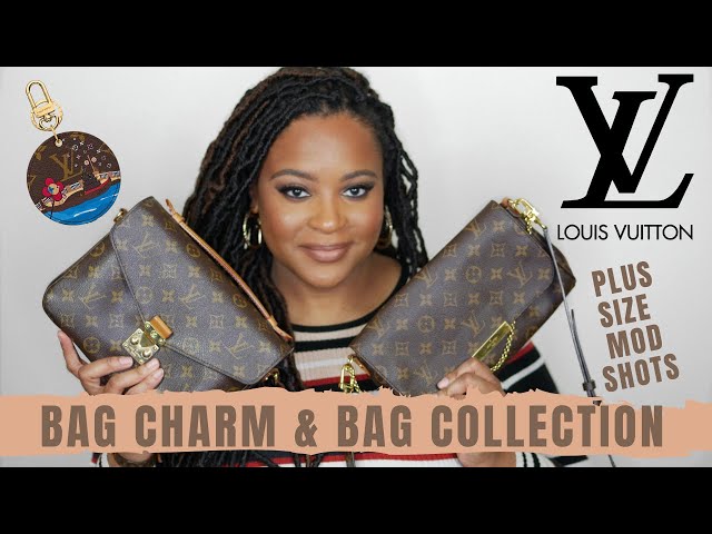 LOUIS VUITTON FACETTES BAG CHARM, CHANEL DUPE