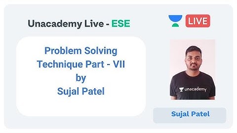 ESE 2020 | Op-Amp: Problem Solving Technique Part - VII by Sujal Patel | Unacademy Live