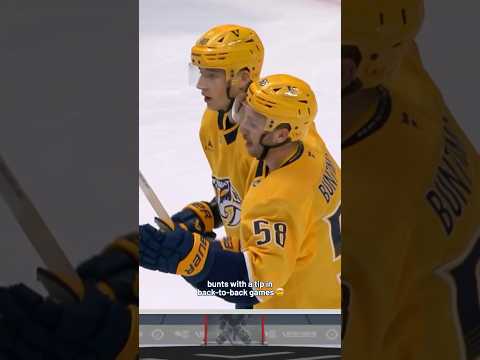 Michael Bunting is on FIRE #nhl #predsnhl #nhlhighlights