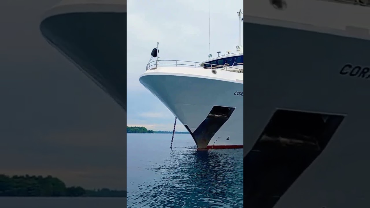 MV. Coral Discoverer visit to Madang Province, Papua New Guinea. #adventure #tourismpng #cruiseship