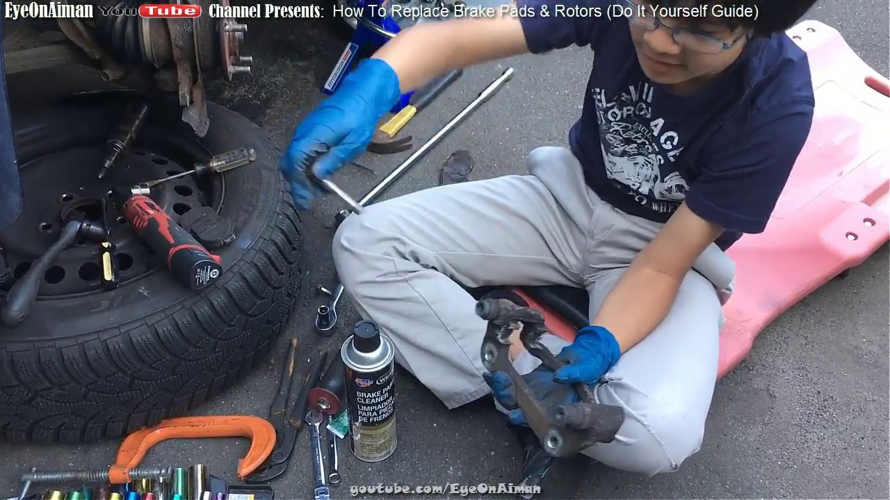 How To Replace Brake Pads And Rotors Do It Yourself Guide DIY