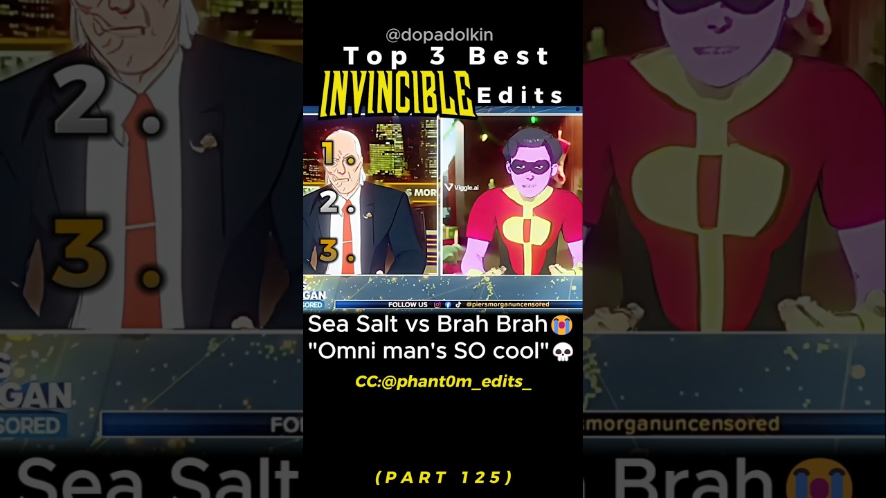 Ranking the Best Invincible Edits PART 125