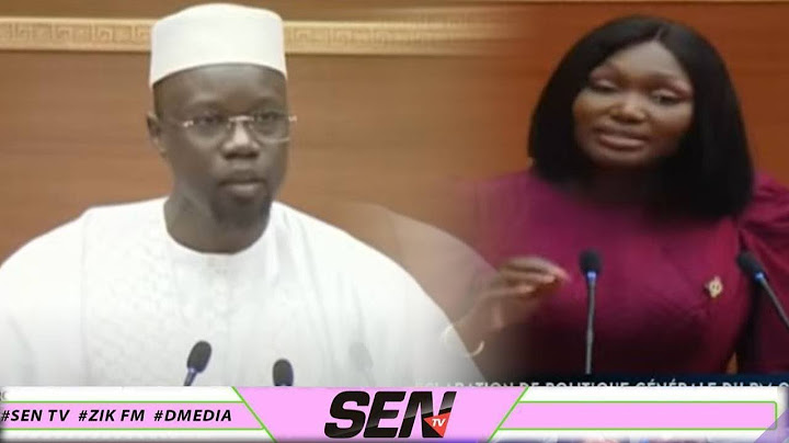 La réponse salée de Ousmane Sonko à Anta Babacar Ngome