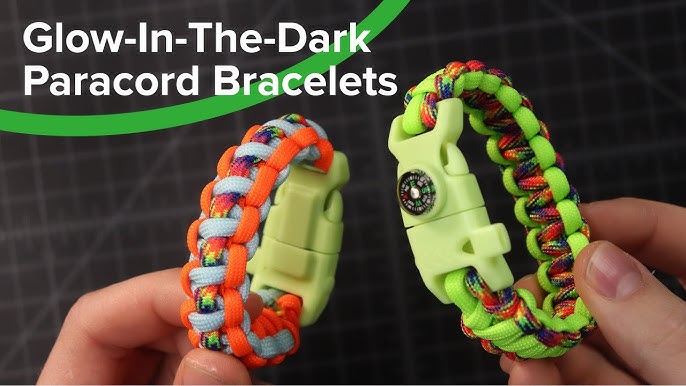 Glow Dark 550 Paracord, Bracelet Survival Paracord