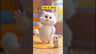 Tom 😺 & Jerry 🐭 #shorts #cat #mouse#Ai town