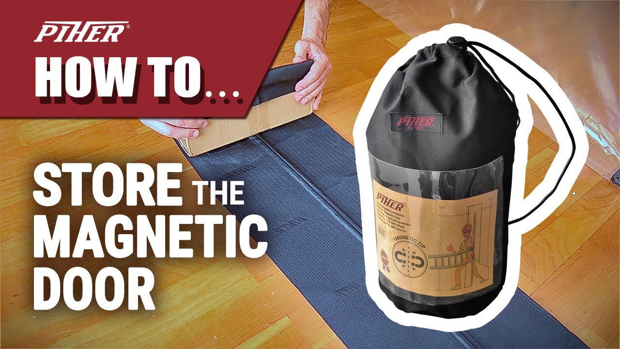 How to Store the Piher Anti-Dust Magnetic Door