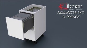 [Premier] Florence - Assembly Video for the 300~400mm Rubbish Bin Unit with 1 Drawer