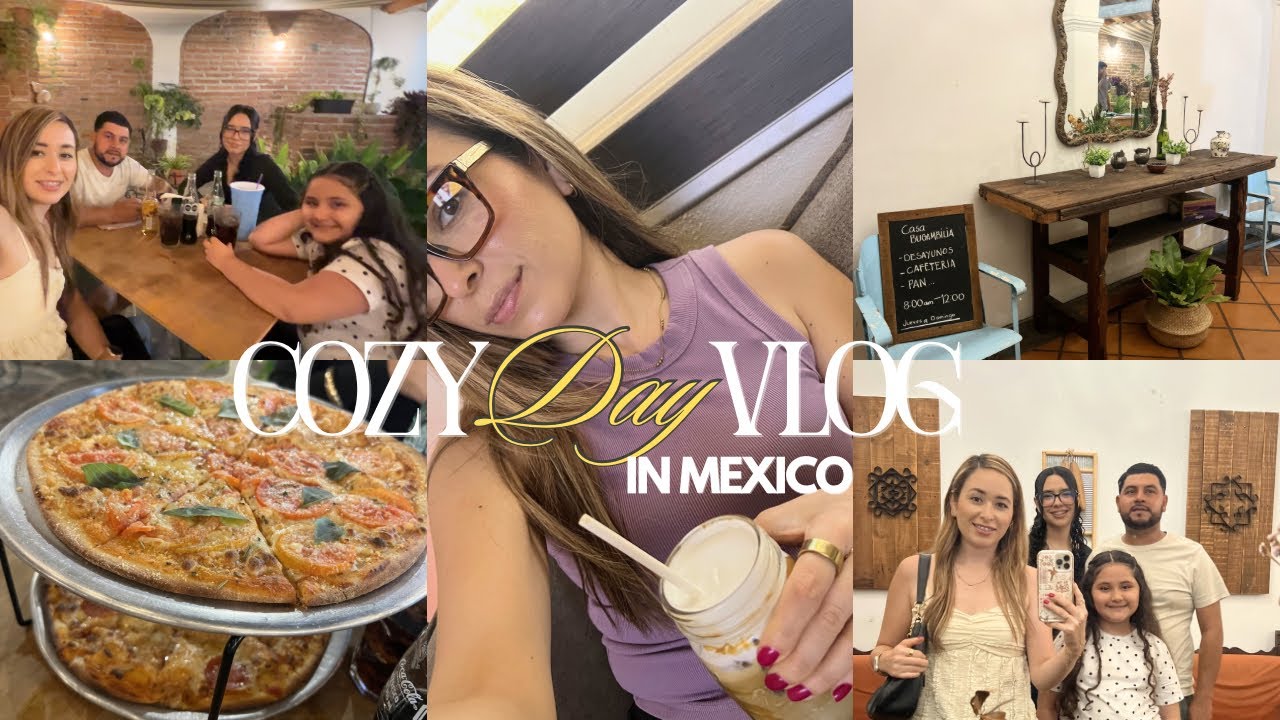 Slow Cozy Day In My Life in Mexico | Coffee + Baking + Family Night Dinner 