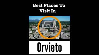 Top 5 Places to Visit in Orvieto, Italy #orvieto #italy #italytravel #placestovisit #tourism #travel