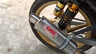 Test Knalpot Racing DBS Jupiter Z
