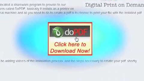 DiggyPOD PDF Driver Install Instructions Windows 7