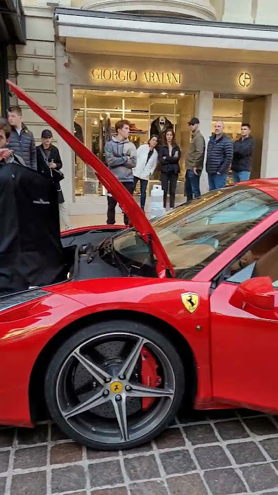 Ferrari 458 Spider 570 Hp #monaco #montecarlo #ferrari #lamborghini #porsche #supercars #shorts