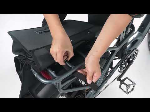 Quick Tips- How to Install Rear Rack Bag #cyrusher