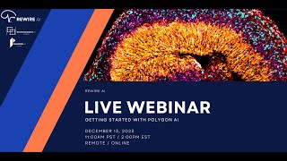 Polygon AI Webinar 2: Intro to Free Automated Image Analysis - December 13th, 2023