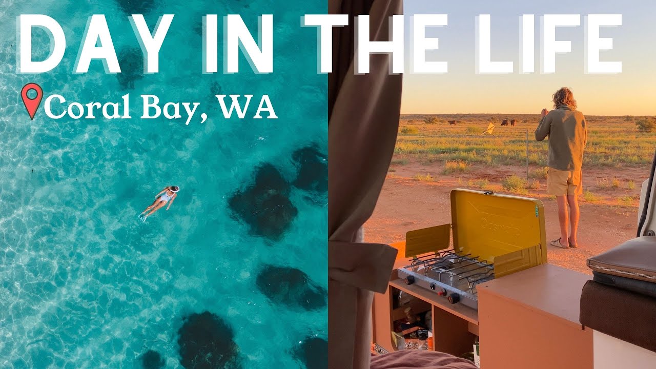 VANLIFE в Австралии | День Корал-Бэй в видеоблоге о путешествиях | Выпуск 32