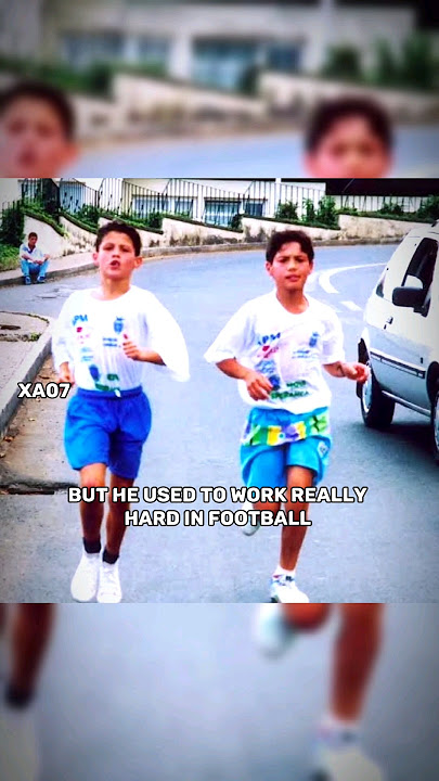 From Sweeping Streets To Owning The Streets Of World🐐♥️ #shorts #ronaldo #messi #shortsvideo