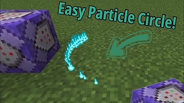 Simple Particle Circle! | MCPE Tutorial
