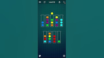 Ball Sort Puzzle - level 32