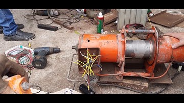 cách đấu công tắc đảo chiều tời có phanh-ktd