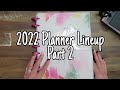 2022 Happy Planner Lineup and Setup | Adding 4 (!!) More Sections