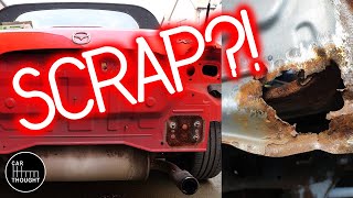 BAD rust area! | Mazda MX-5 NC
