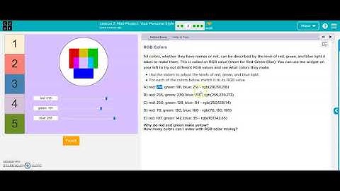 Code.org Unit 2 Lesson 7 Part 1