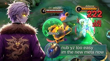 REASON WHY YU ZHONG IS CALLED AS "REVAMPED DESTROYER" | YU ZHONG TOP GLOBAL - MLBB