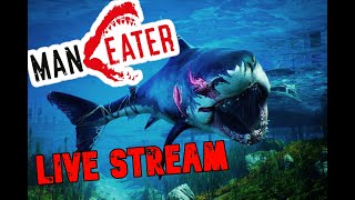 Krawll Unchained Live Stream -Man Eater - Trying to defeat the boss without gear !