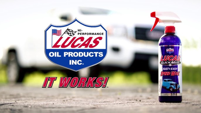 Lucas Oil - Slick Mist Speed Wax - Spray - Gloss Intensifier