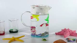 Colorful Shaving Cream Rain Clouds Experiment